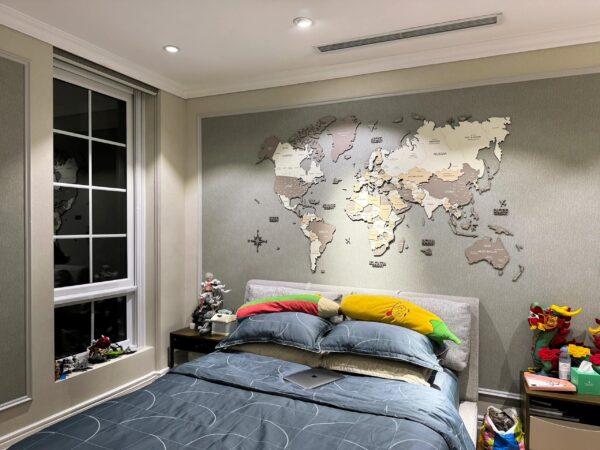 ban do go the gioi 3d beige terra 03